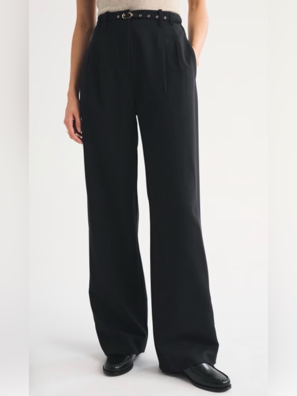 Abercrombie & Fitch Sloane Tailored Wide Leg Pant | Size 27/ 4L